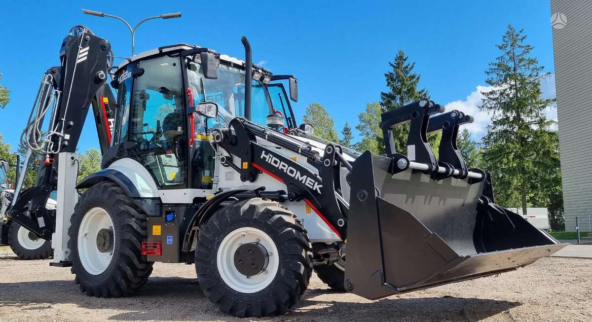 Hidromek HMK 102B, excavator loader
