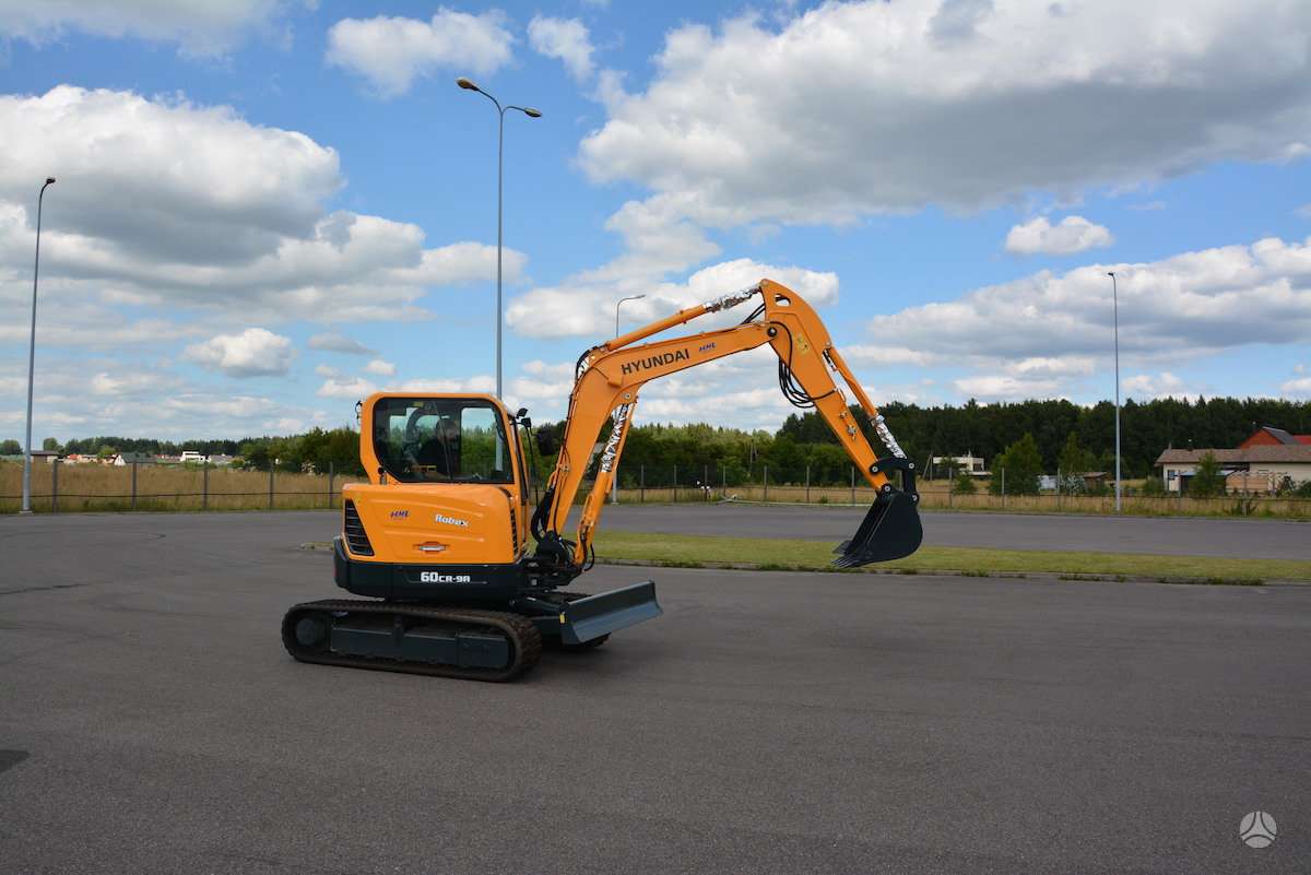 Hyundai R60CR-9A, mini excavator