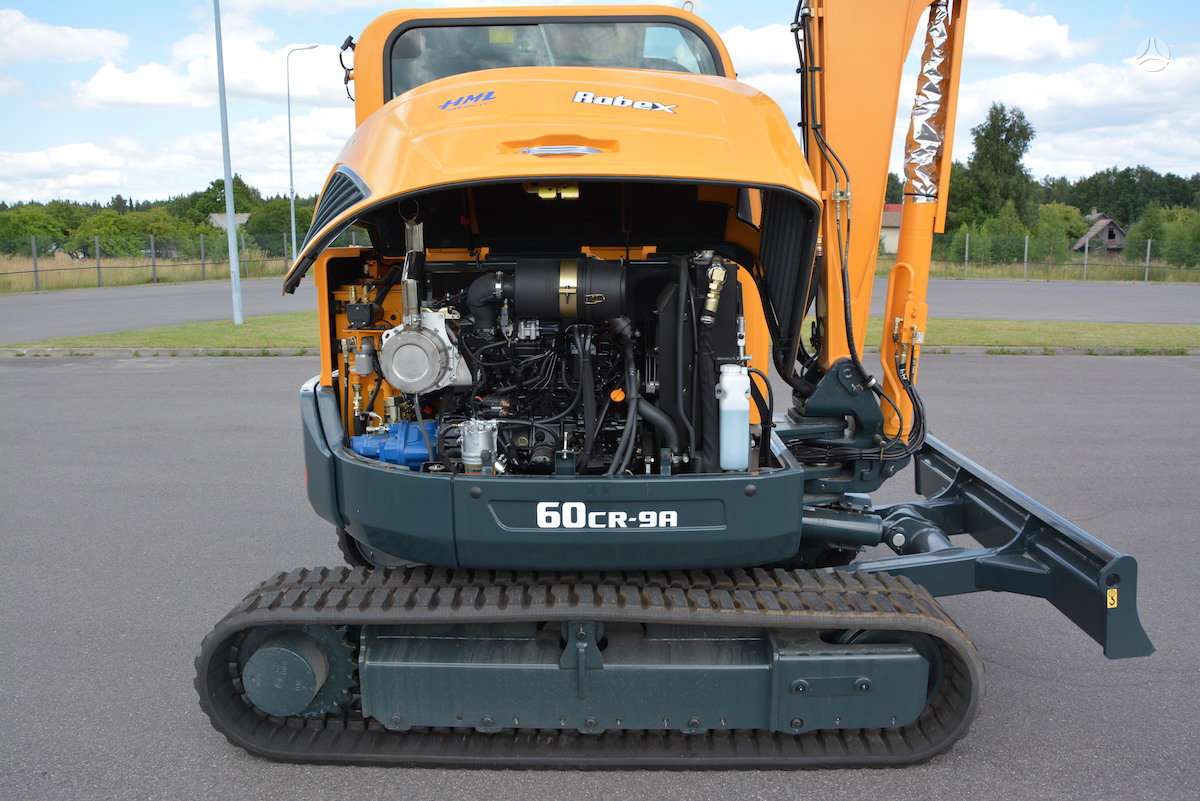 Hyundai R60CR-9A, mini excavator