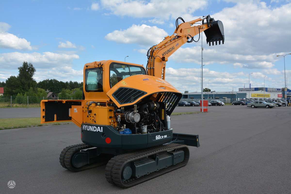 Hyundai R60CR-9A, mini excavator