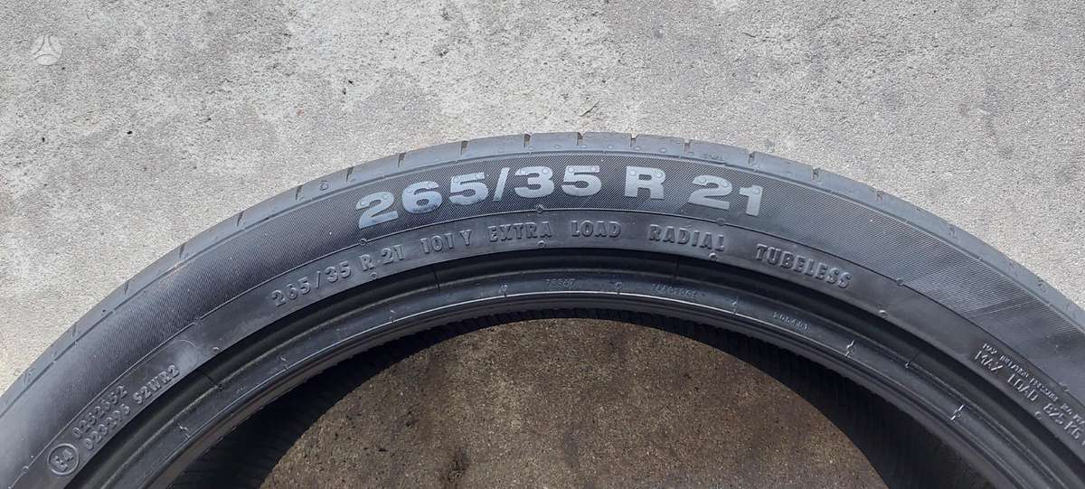 Continental, летние 265/35 R21