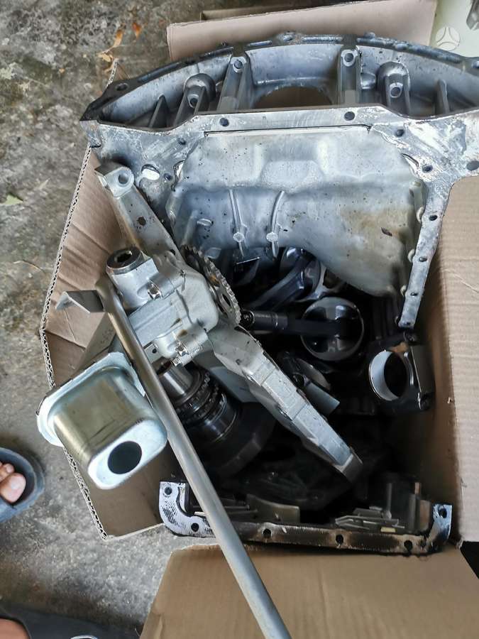SsangYong Rexton pistons, engine block, cylinder head