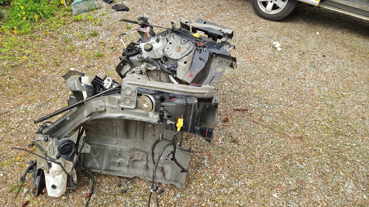 Ford Mustang Mach-E frame rails (fornt, rear)