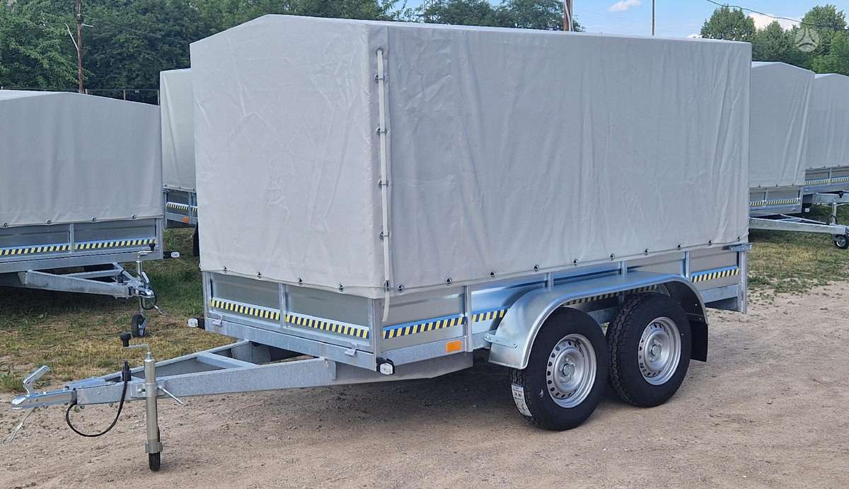 KTS Virinta, lingės, pastiprinta, passenger car trailers