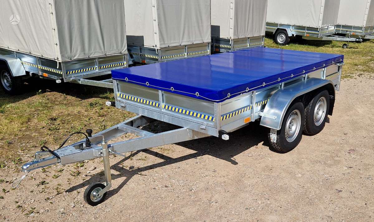 KTS Virinta, lingės, pastiprinta, passenger car trailers