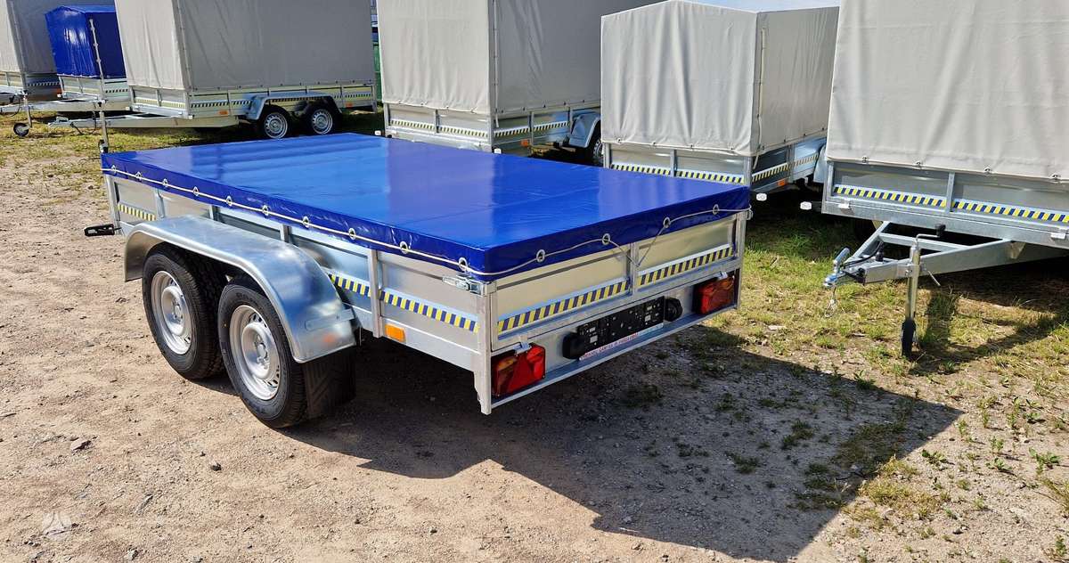 KTS Virinta, lingės, pastiprinta, passenger car trailers