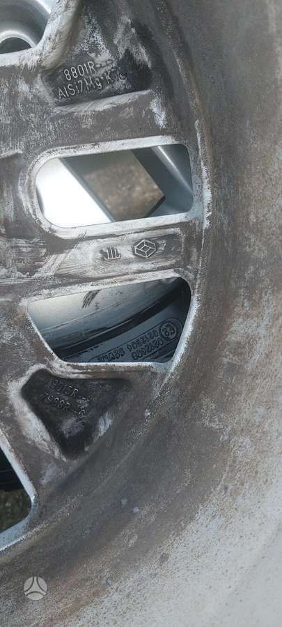 Renault Trafik, light alloy, R17
