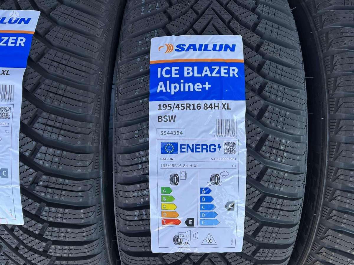 Sailun, žieminės 195/45 R16