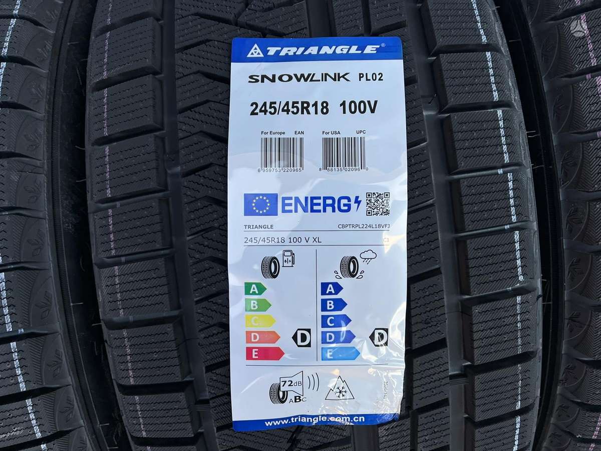 Triangle, žieminės 245/45 R18