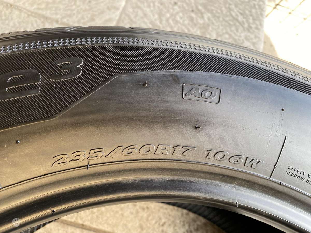 Hankook Ventus prime3, summer 235/60 R17