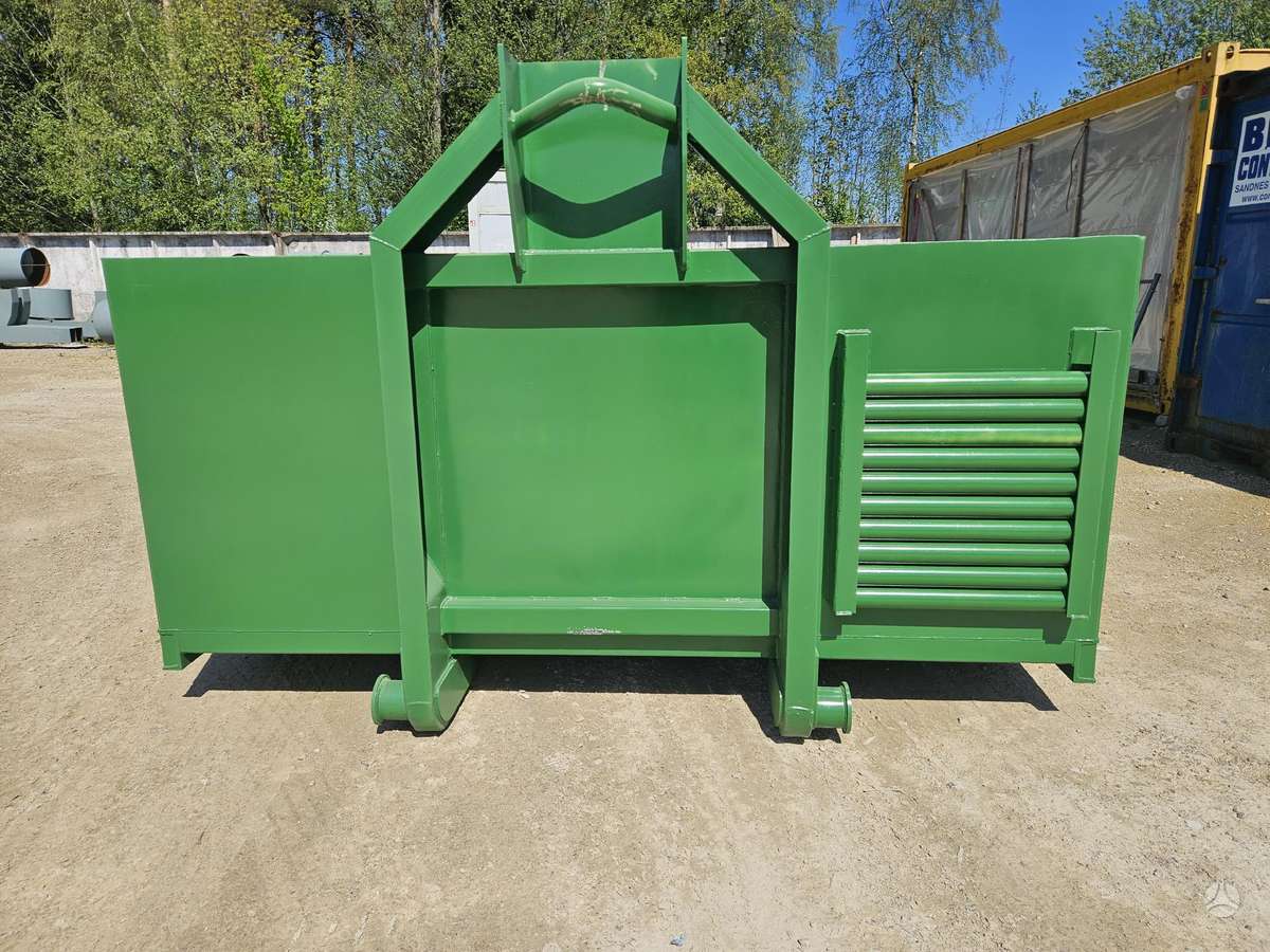 -Kita- Kabliu užtraukiama platforma, waste containers