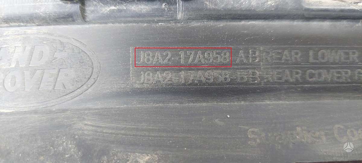 Land Rover Range Rover Velar, J8A217A958, Cen21754
