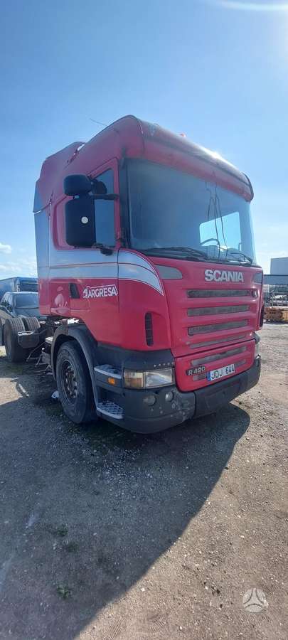 Scania R420, semi-trailer trucks