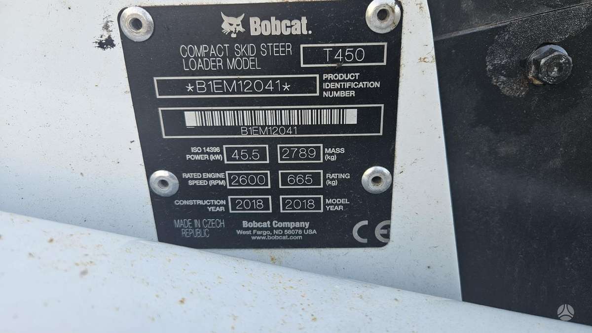 Bobcat T450, мини-погрузчики