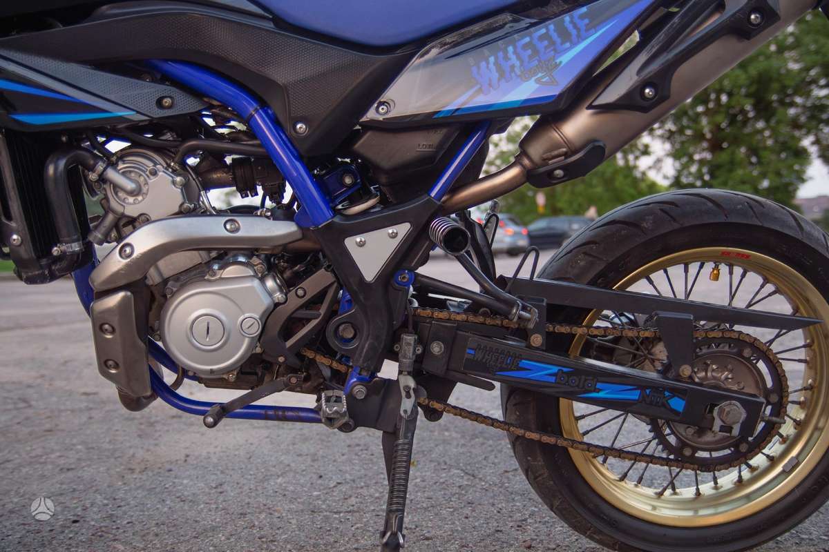 Yamaha WR 125X 125cc, supermoto