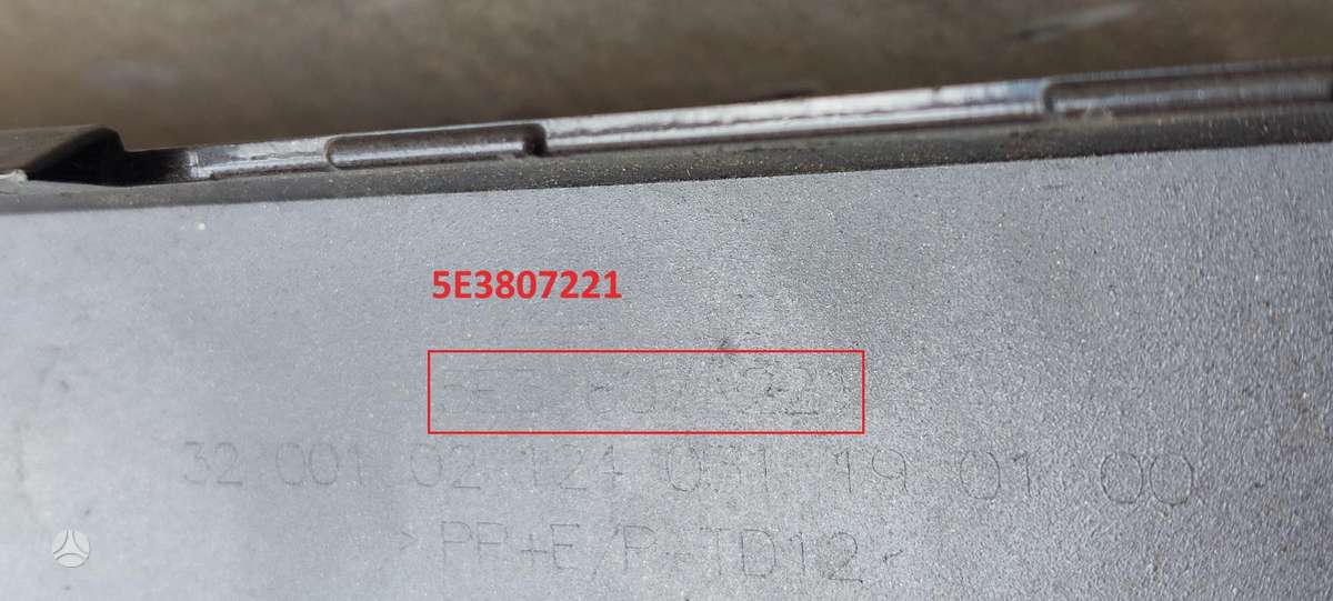 Skoda Octavia, 5E3807221, Cen21956