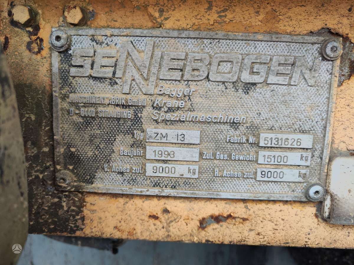Sennebogen ZM13, экскаваторы