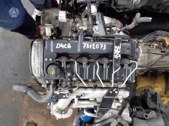 Kia Sorento, D4CB, 2 5 crdi d4cb pilnas variklis