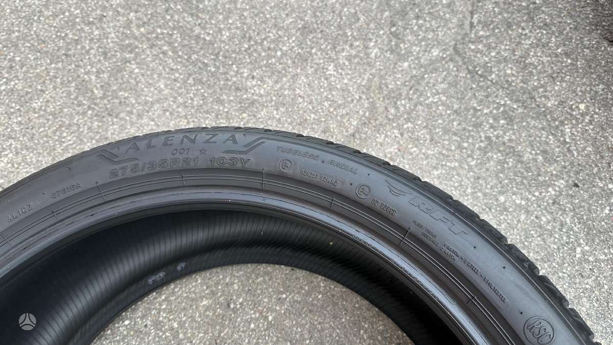 Bridgestone, summer 275/35 R21