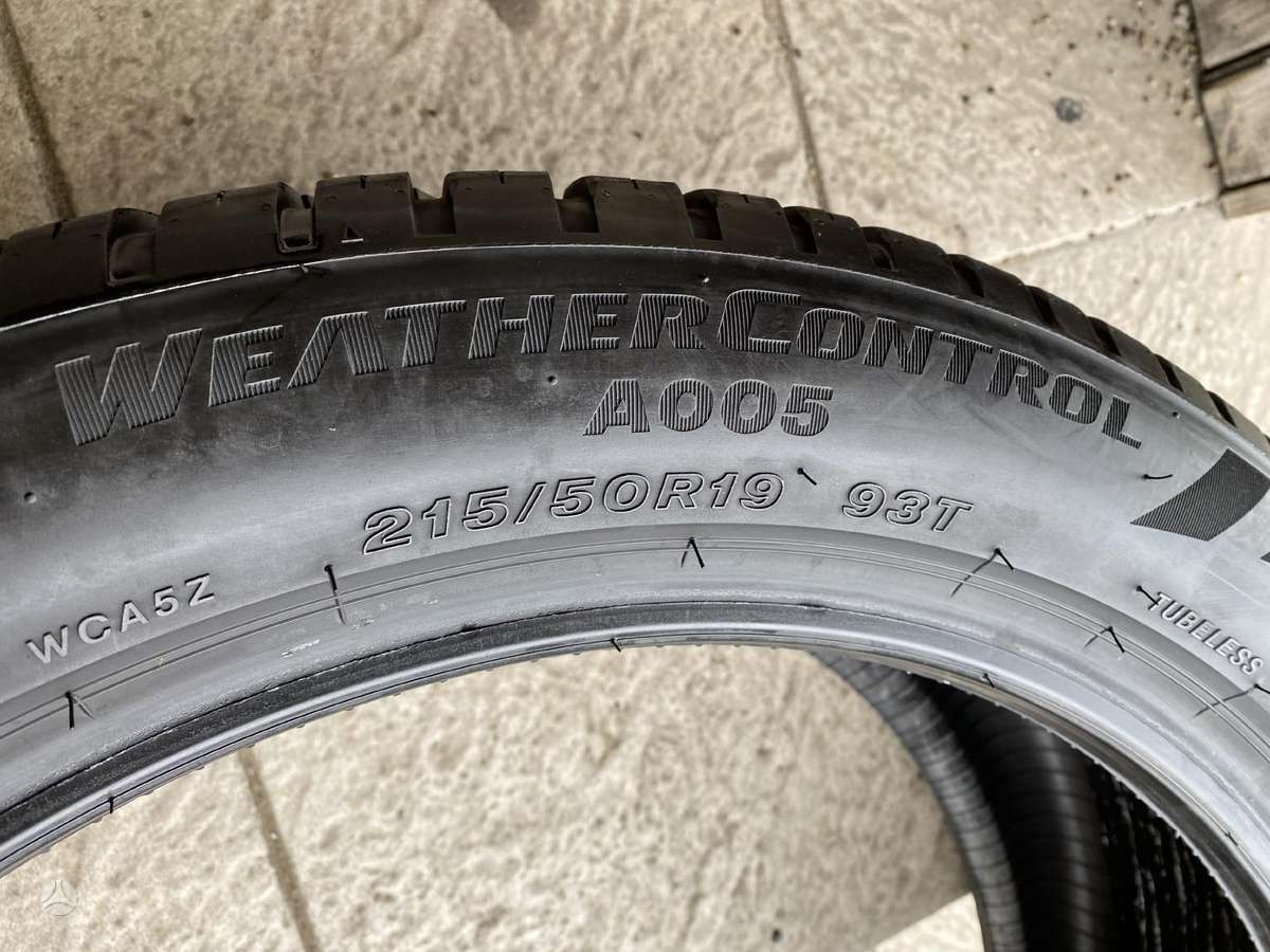 Bridgestone Weather control a005, universalios 215/50 R19