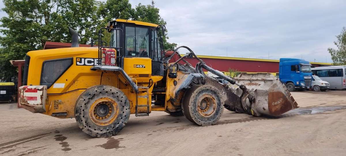 Caterpillar 457HT (T4F), фронтальные погрузчики