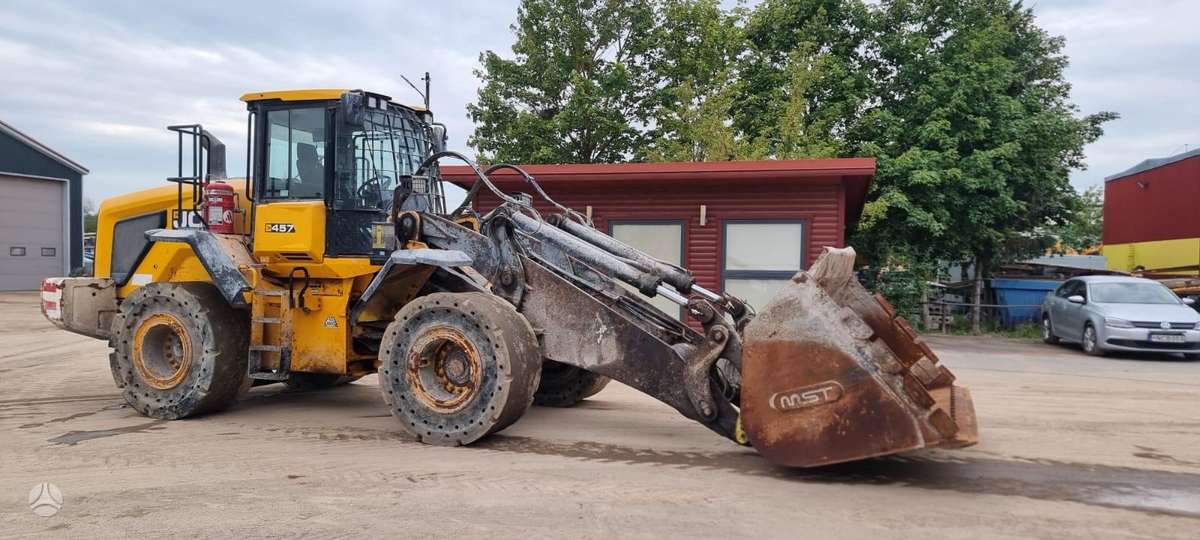 Caterpillar 457HT (T4F), frontal loader