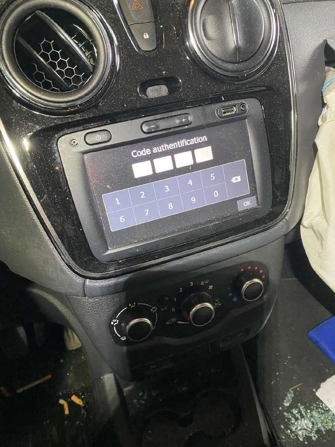 Dacia Lodgy dalimis