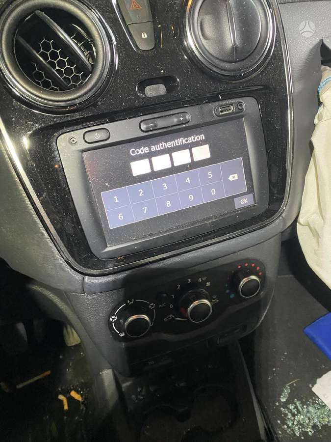 Dacia Lodgy rezerves daļās