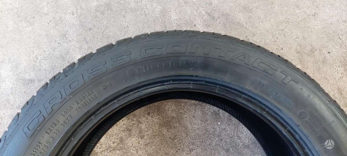 Continental, летние 255/50 R19