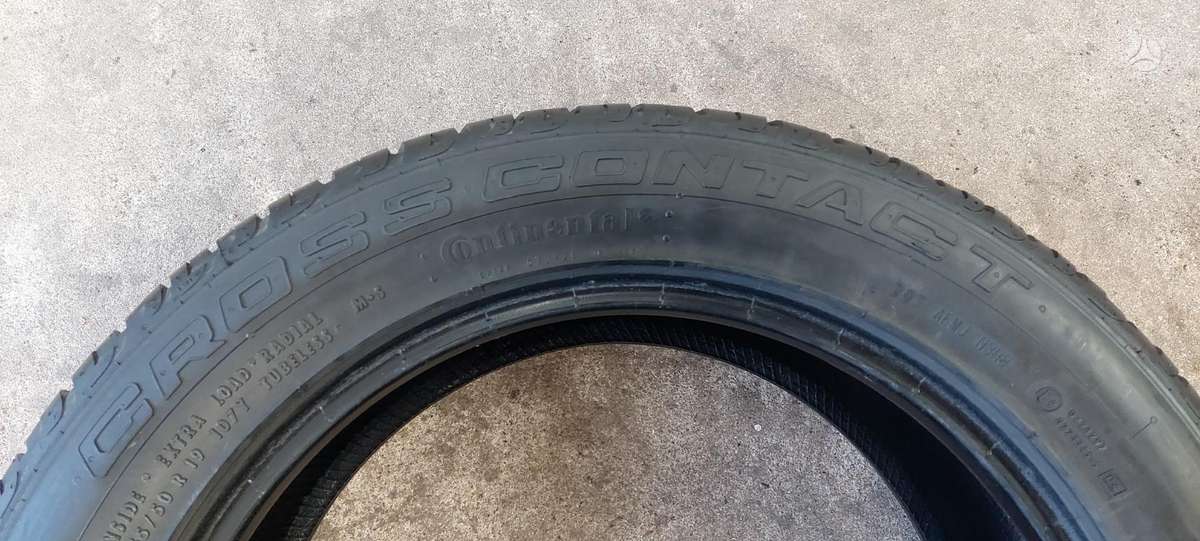 Continental, vasarinės 255/50 R19