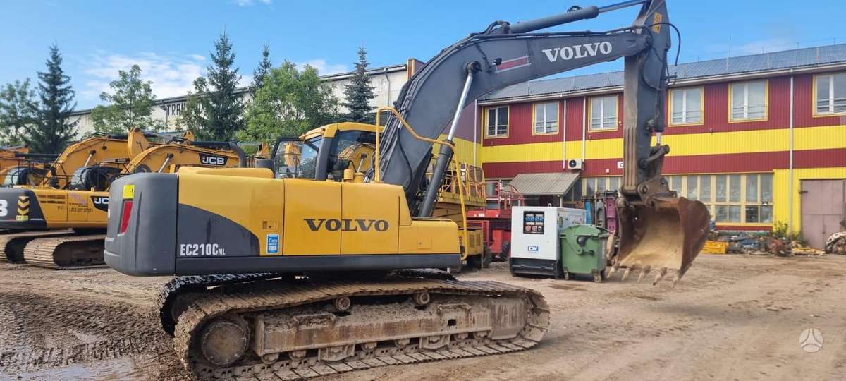 Volvo EC210 CNL, ekskavatoriai