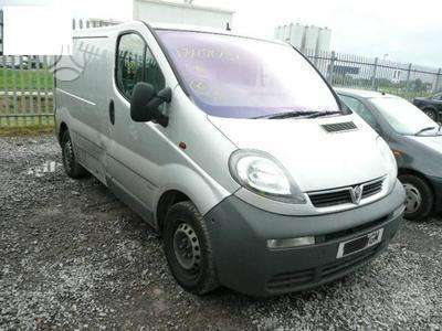 Opel Vivaro, cargo vans