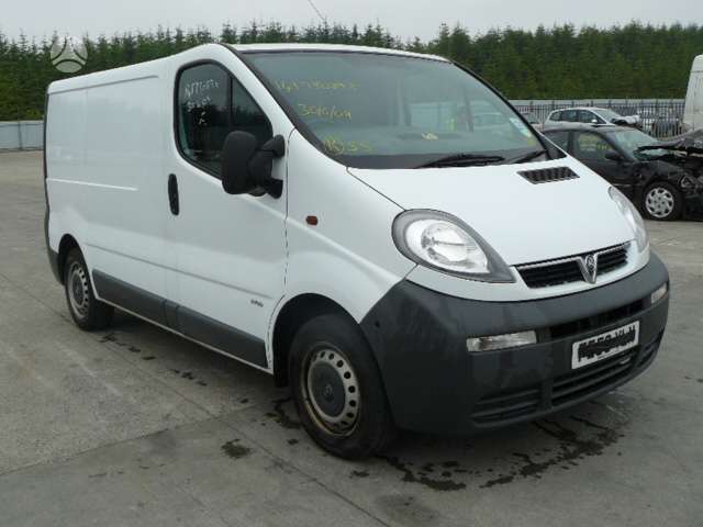Opel Vivaro, cargo vans