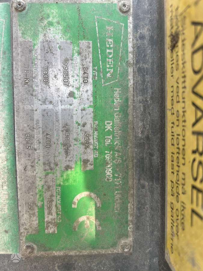 Heden 8470, 7t, forklifts