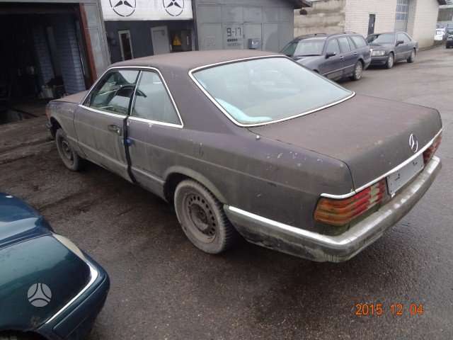Mercedes-Benz S klasė dalimis