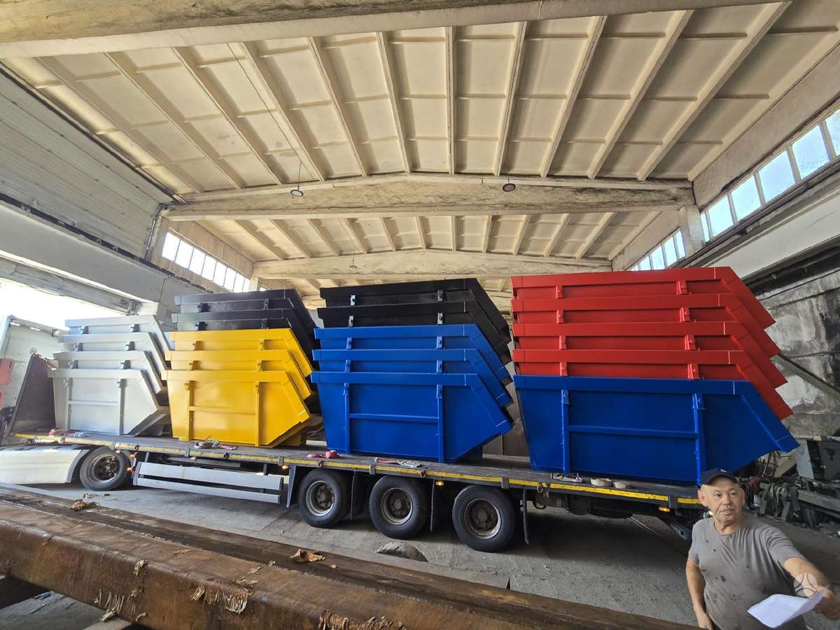 -Kita- EJU 6m3 8m3 10m3, waste containers