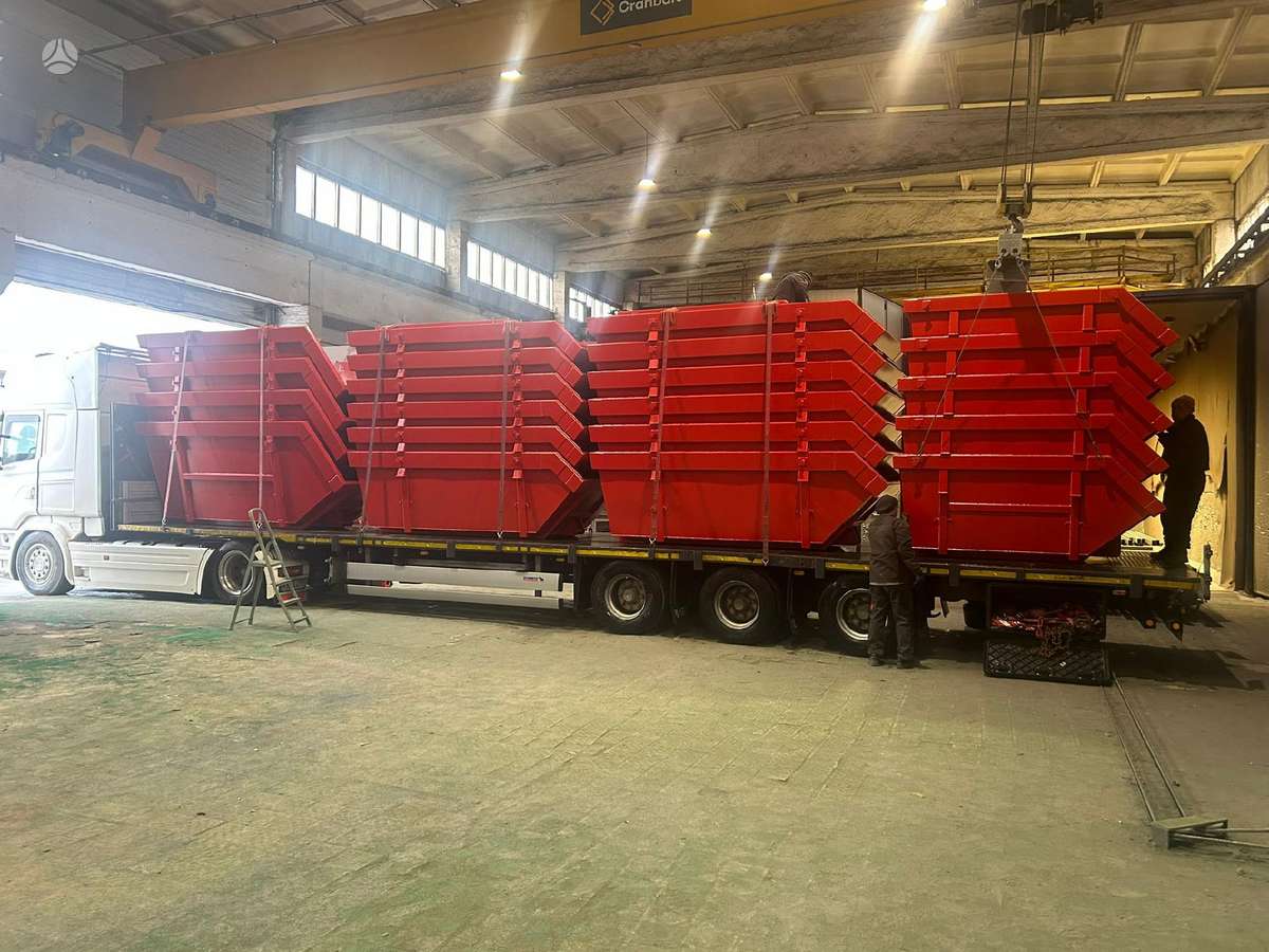 -Kita- EJU 6m3 8m3 10m3, waste containers