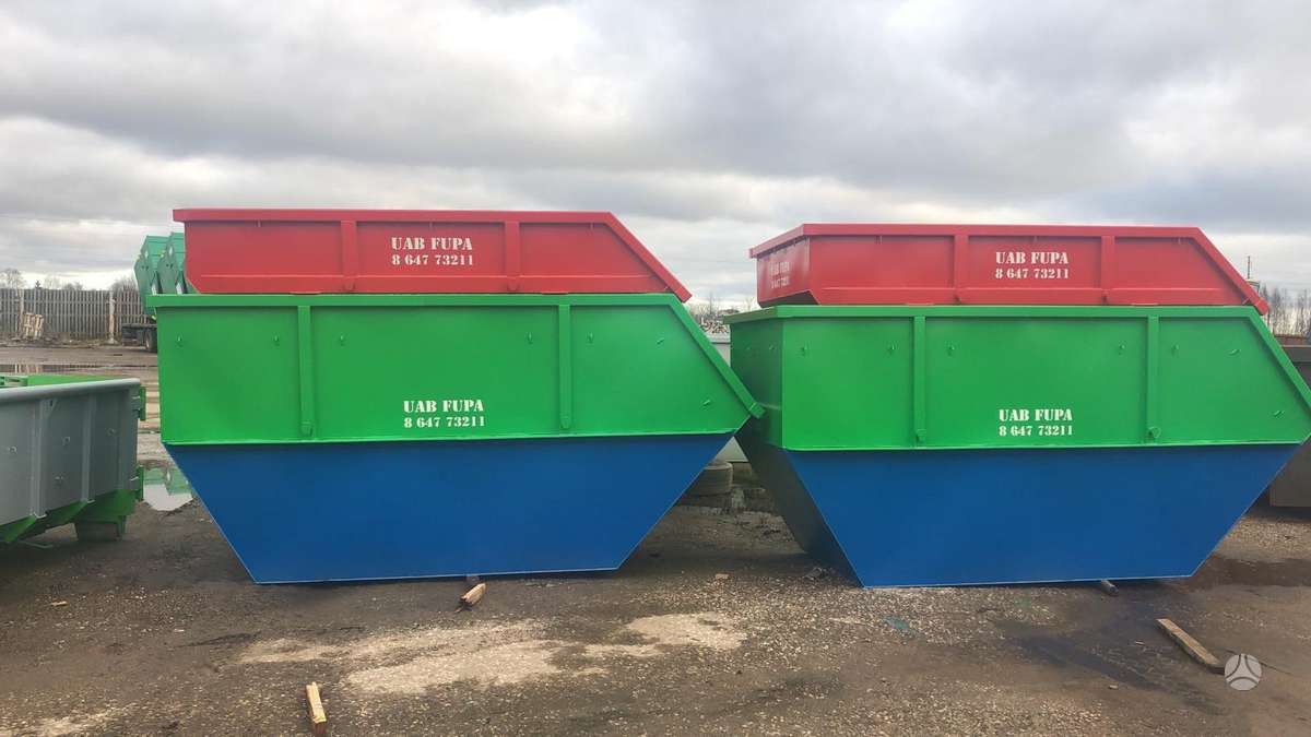 -Kita- EJU 6m3 8m3 10m3, waste containers