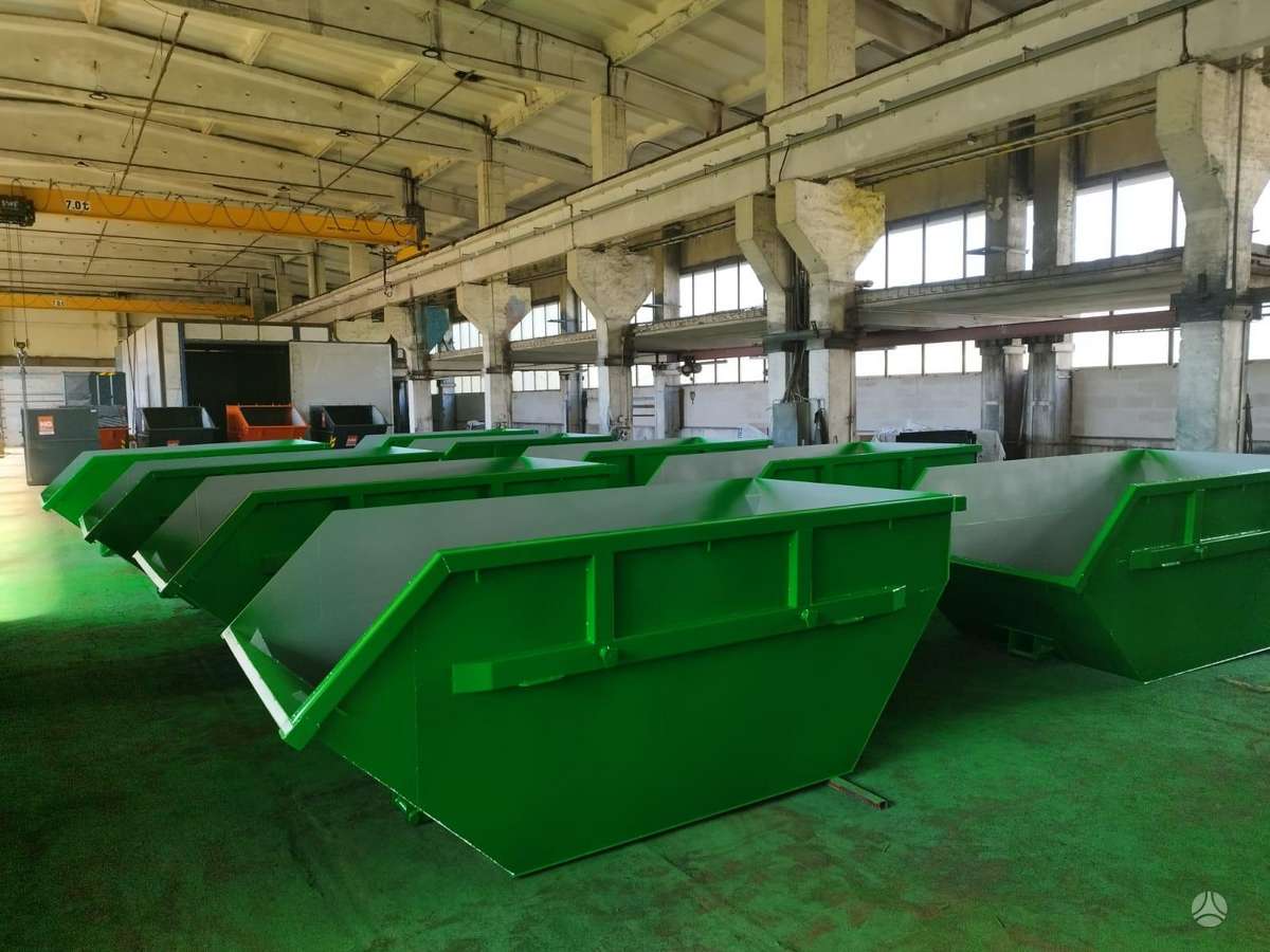 -Kita- EJU 6m3 8m3 10m3, waste containers