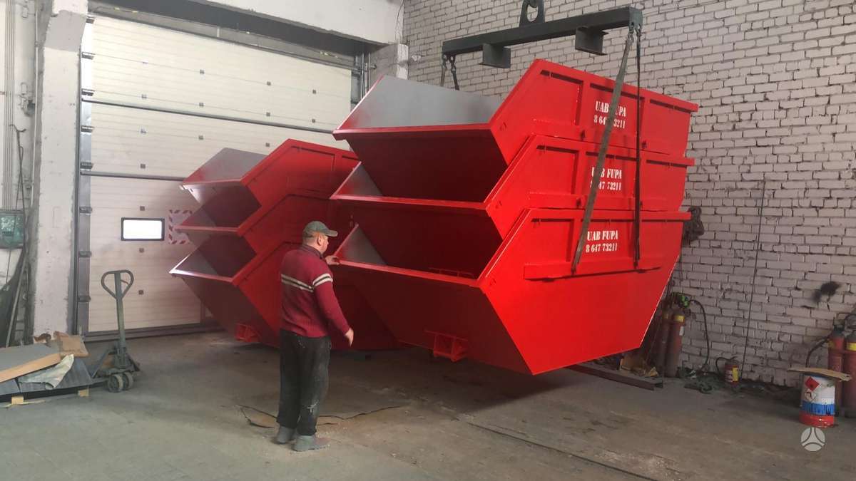 -Kita- EJU 6m3 8m3 10m3, waste containers