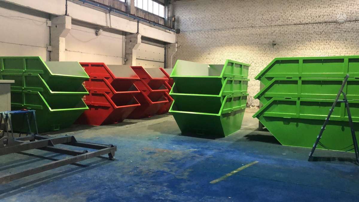 -Kita- EJU 6m3 8m3 10m3, waste containers