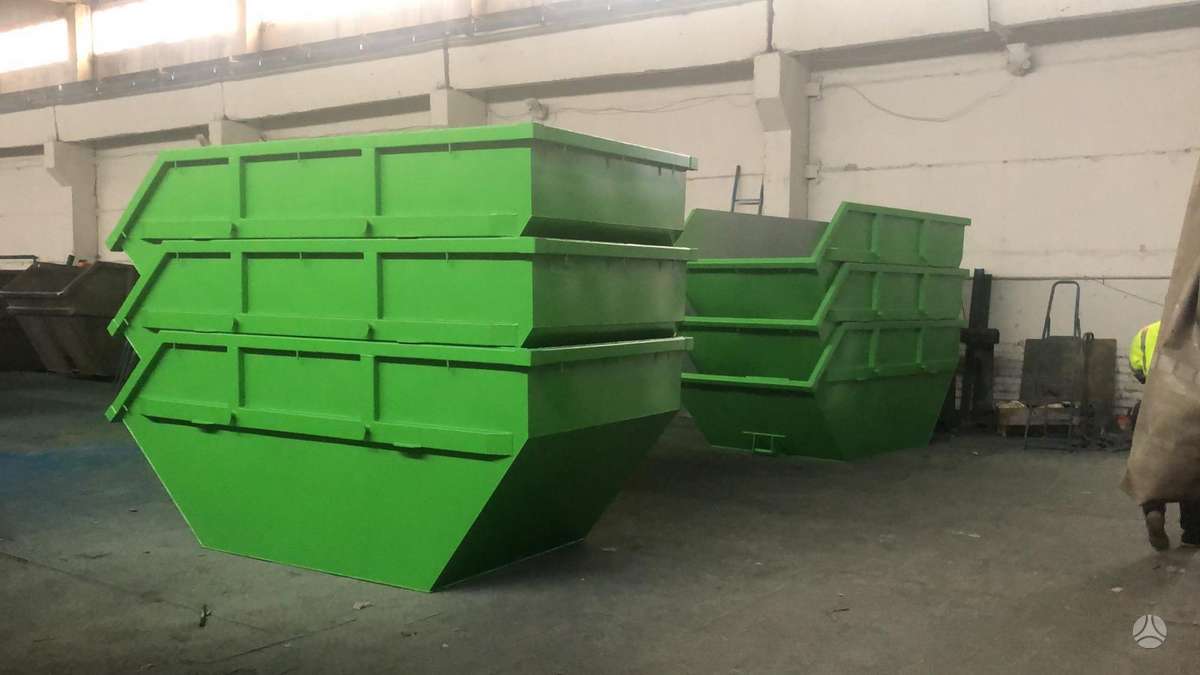 -Kita- EJU 6m3 8m3 10m3, waste containers