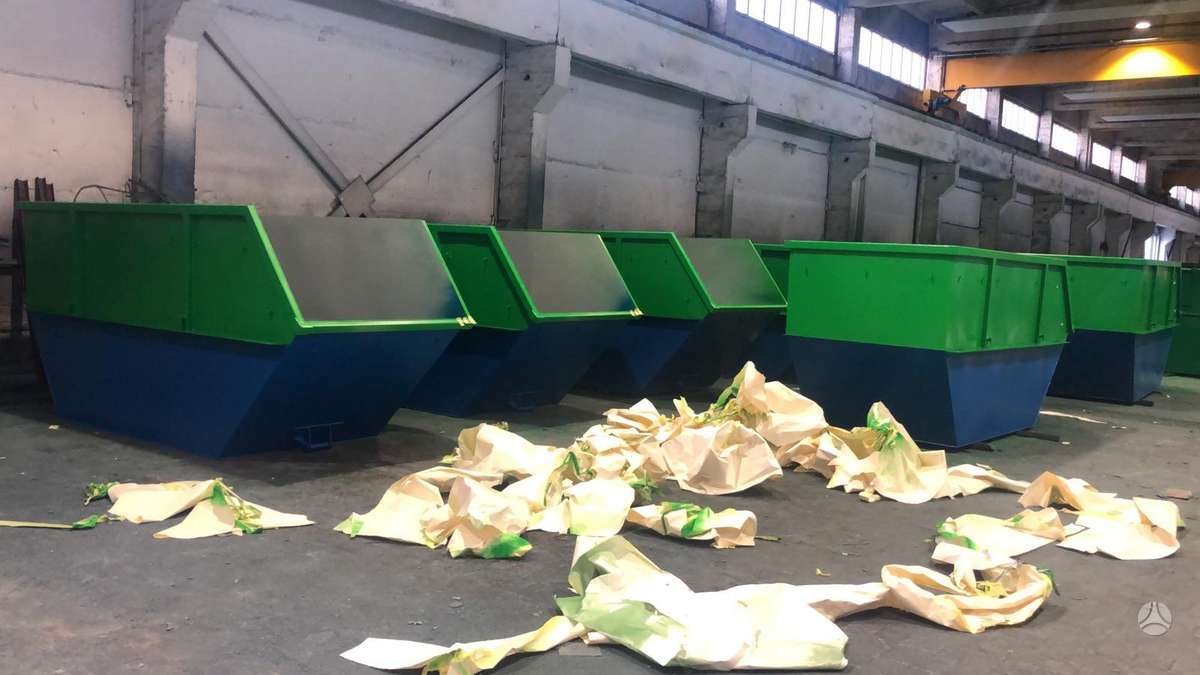 -Kita- EJU 6m3 8m3 10m3, waste containers