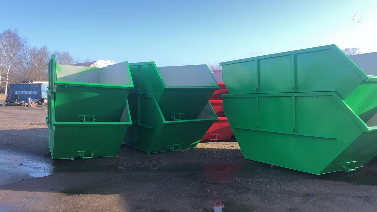 -Kita- EJU 6m3 8m3 10m3, waste containers