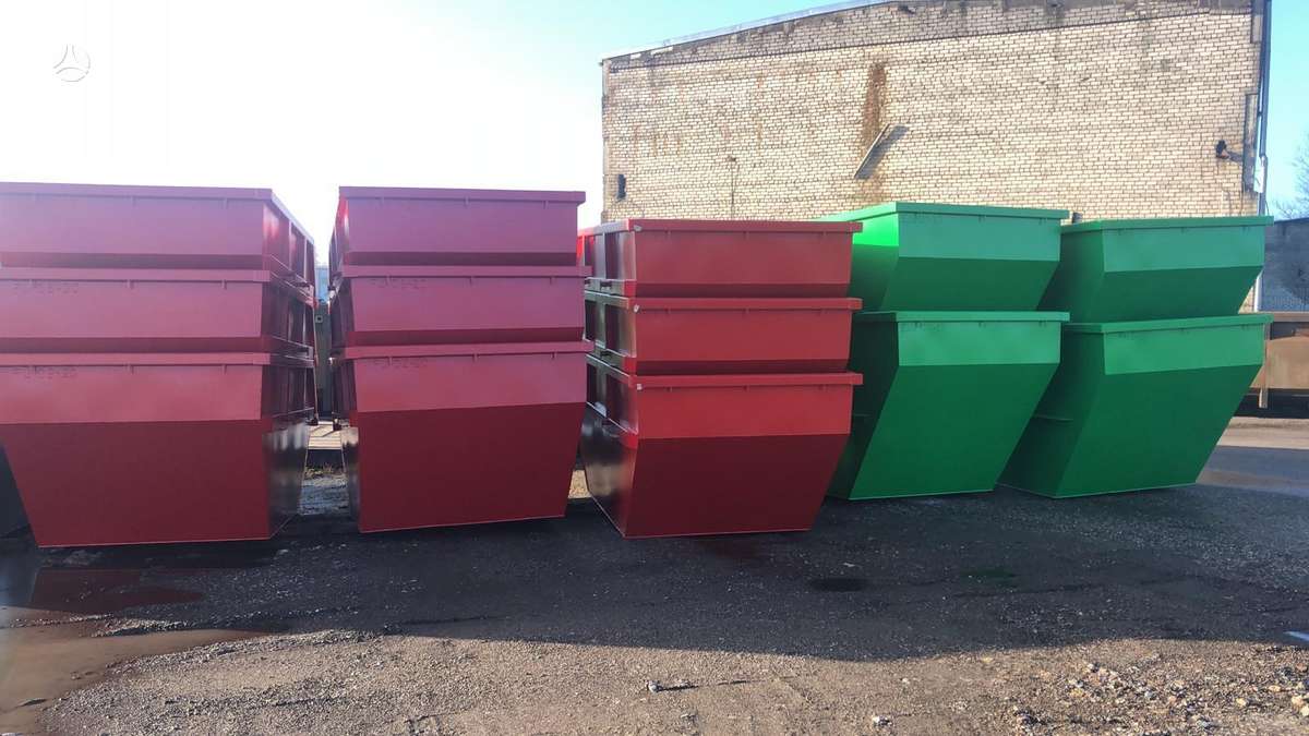 -Kita- EJU 6m3 8m3 10m3, waste containers