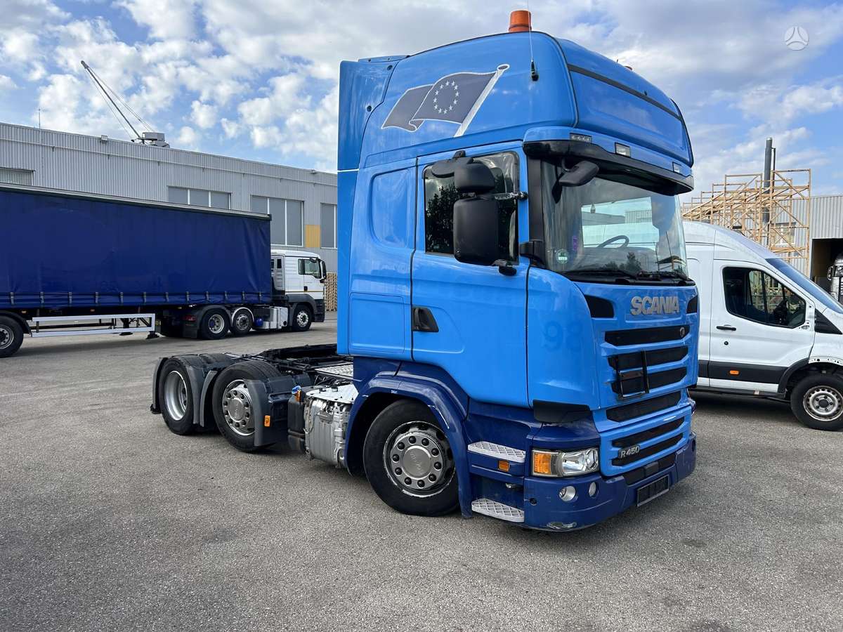 Scania R450 Retarder 3 pedal, double sleeper