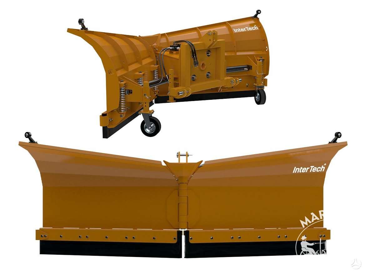 Inter-Tech Dviejų dalių buldozeriai, snow plows