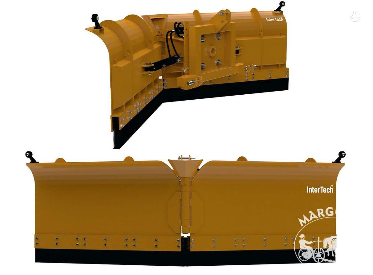 Inter-Tech Dviejų dalių buldozeriai, snow plows