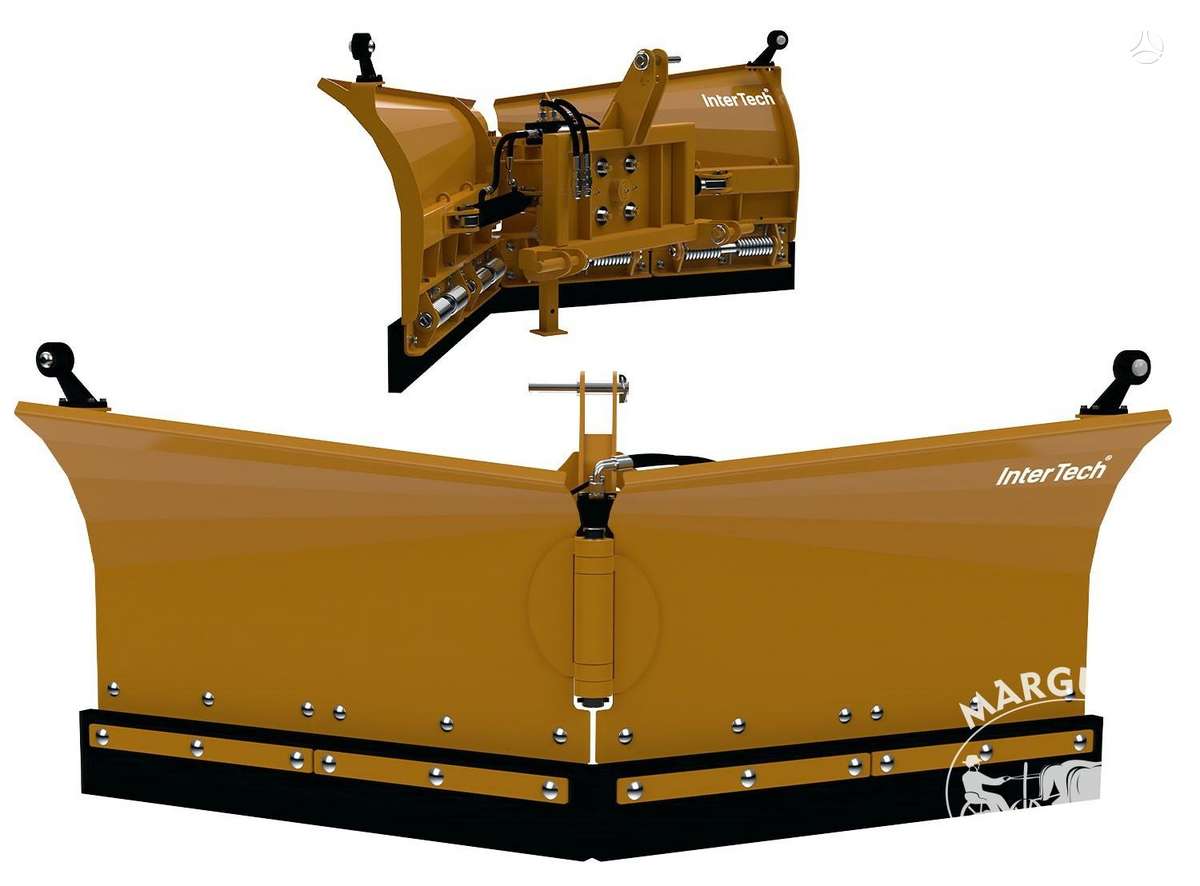 Inter-Tech Dviejų dalių buldozeriai, snow plows