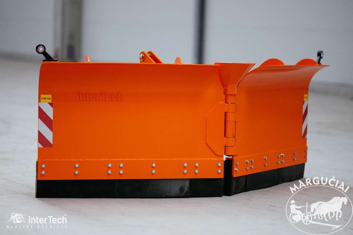 Inter-Tech Dviejų dalių buldozeriai, snow plows